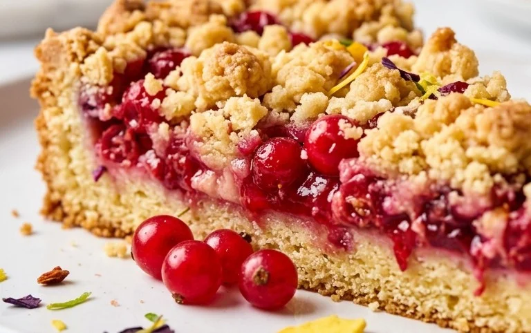 Johannisbeer-Streuselkuchen