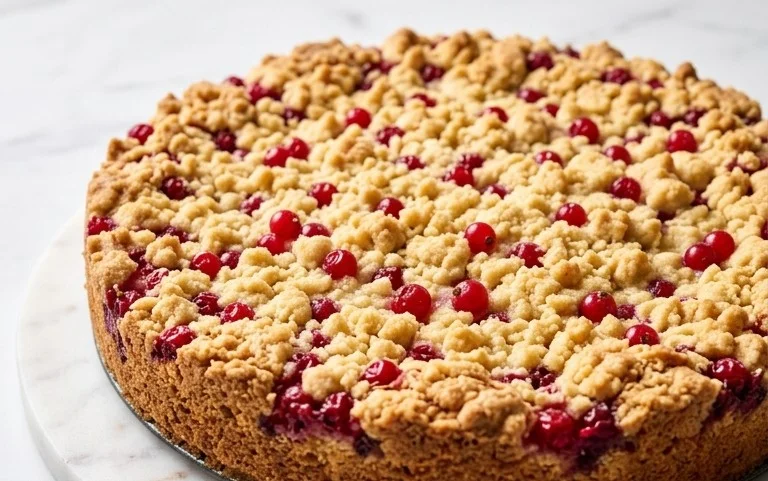 Saftiger Johannisbeer-Streuselkuchen: Sommerlicher Genuss