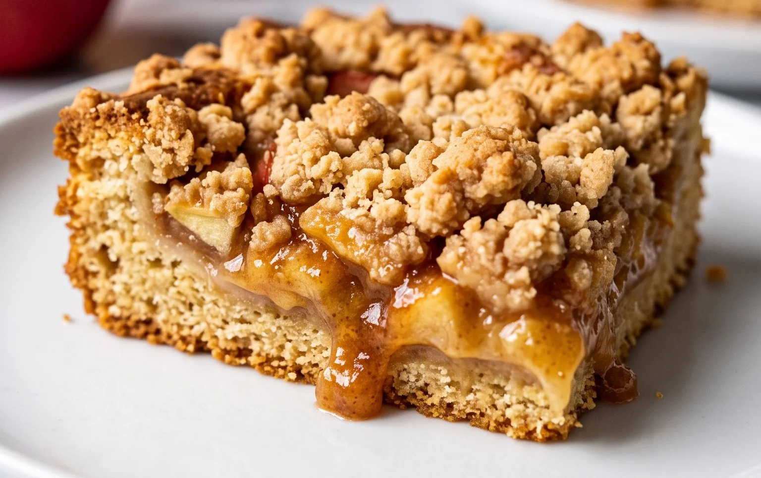 Apfelkuchen vom Blech mit Streusel – einfach lecker