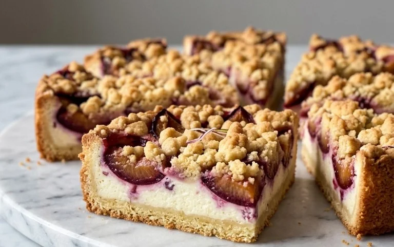 Zwetschgenkuchen mit Quark & Streuseln: Spätsommer-Genuss
