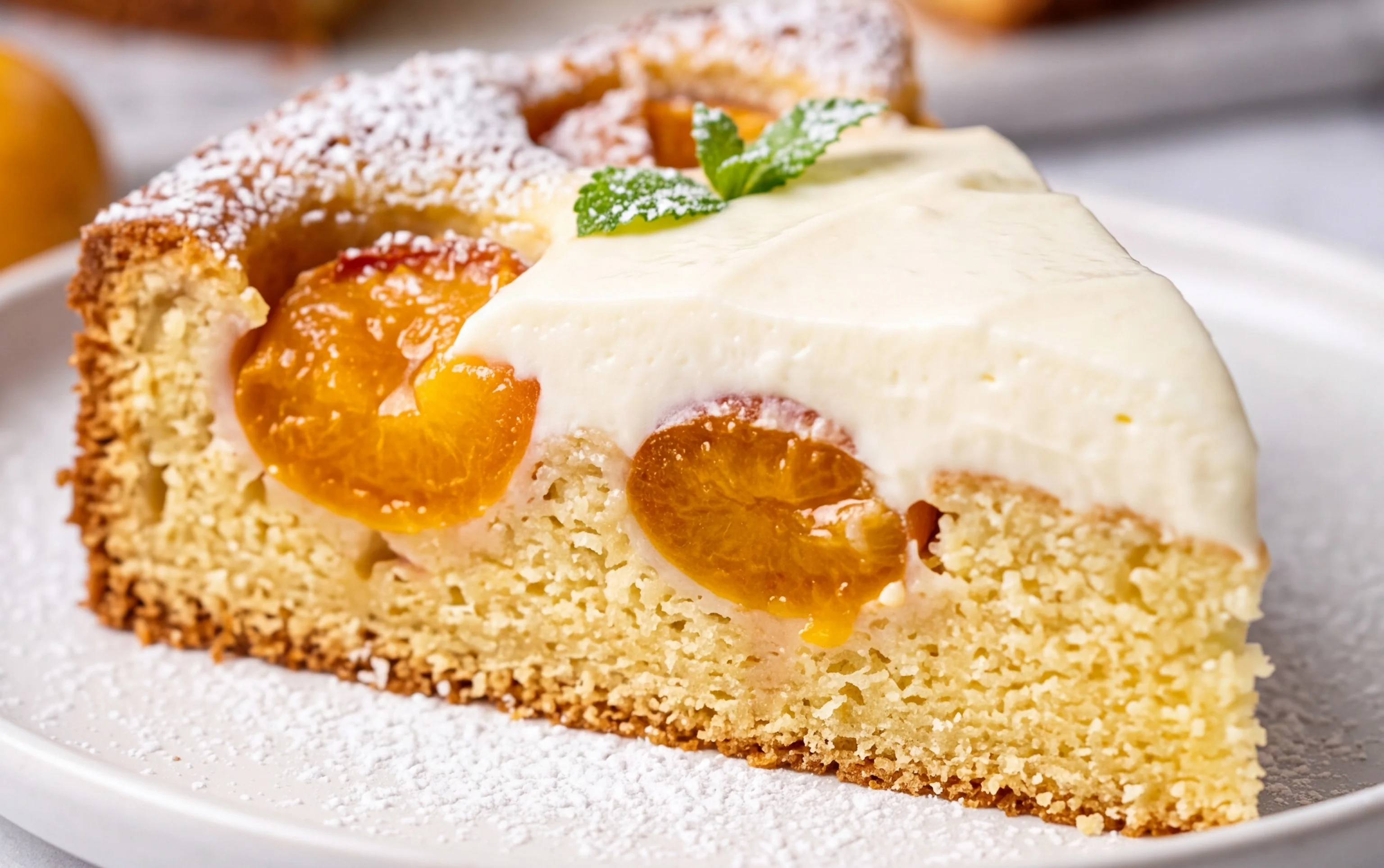 Mirabellen-Kuchen mit Sahne-Schmand-GussBearbeiten